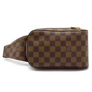 LOUIS VUITTON Damier Geronimos Body Bag Shoulder Waist Pouch